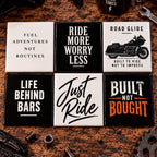 Ride Fast Don’t Die tegel