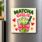 Magneet matcha girlie