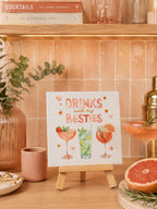 Drink Besties tegel