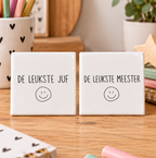 De leukste juf tegel