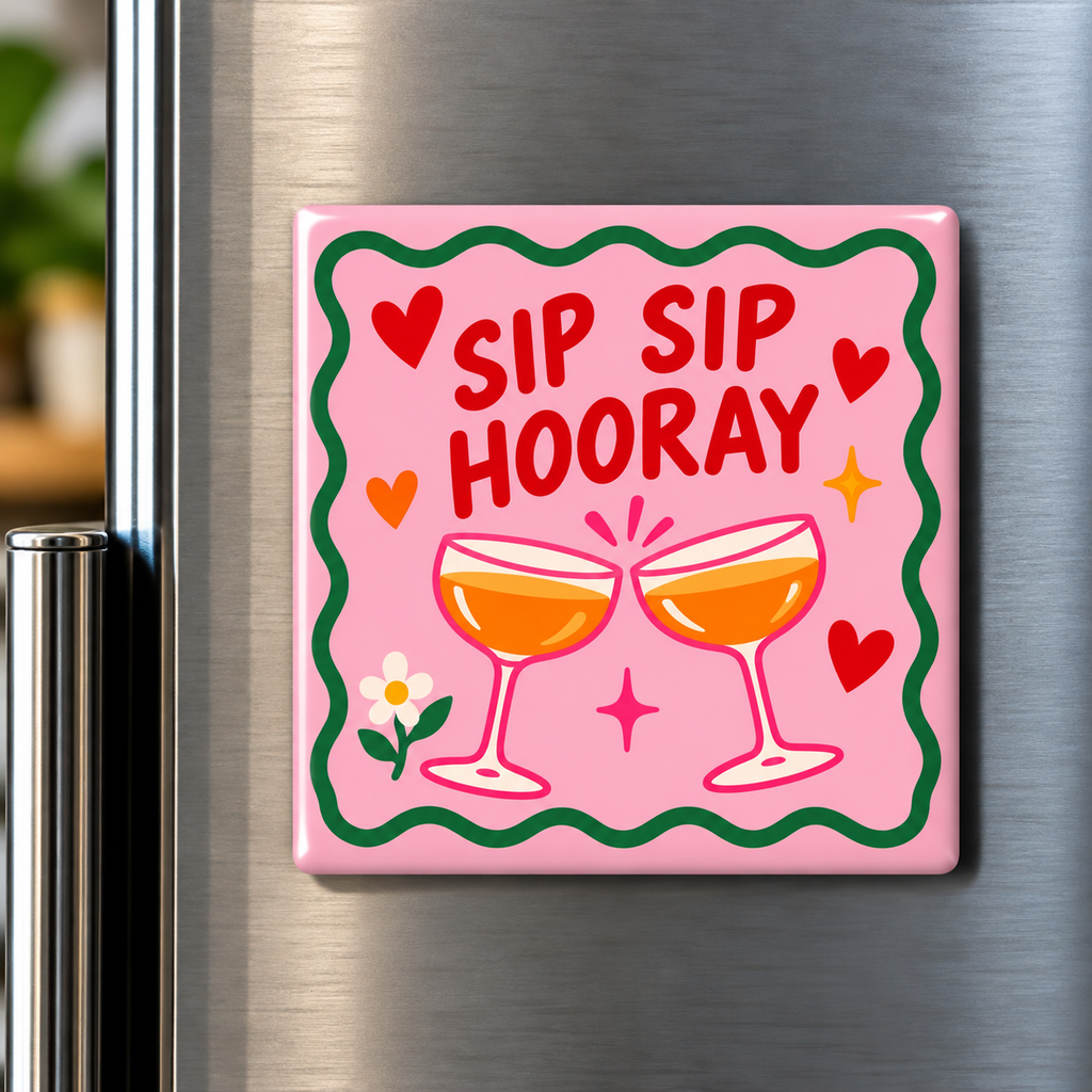 Magneet sip sip hooray