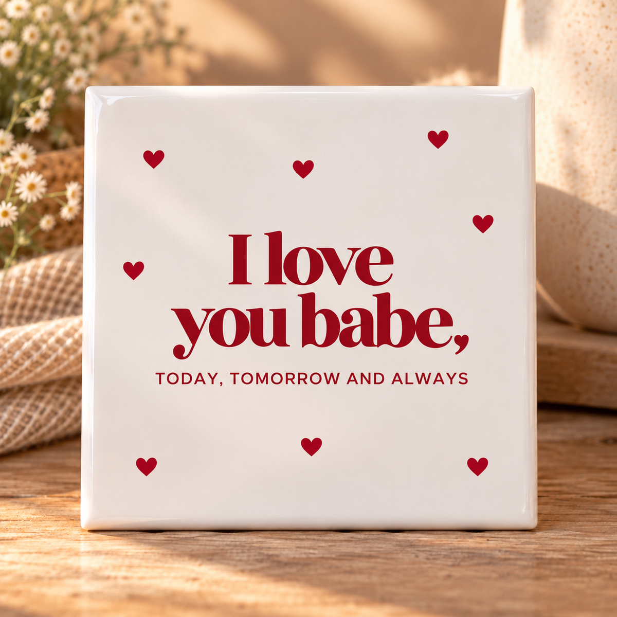 I love you babe tegel