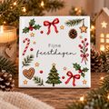 Gepersonaliseerd Kerst tegeltje