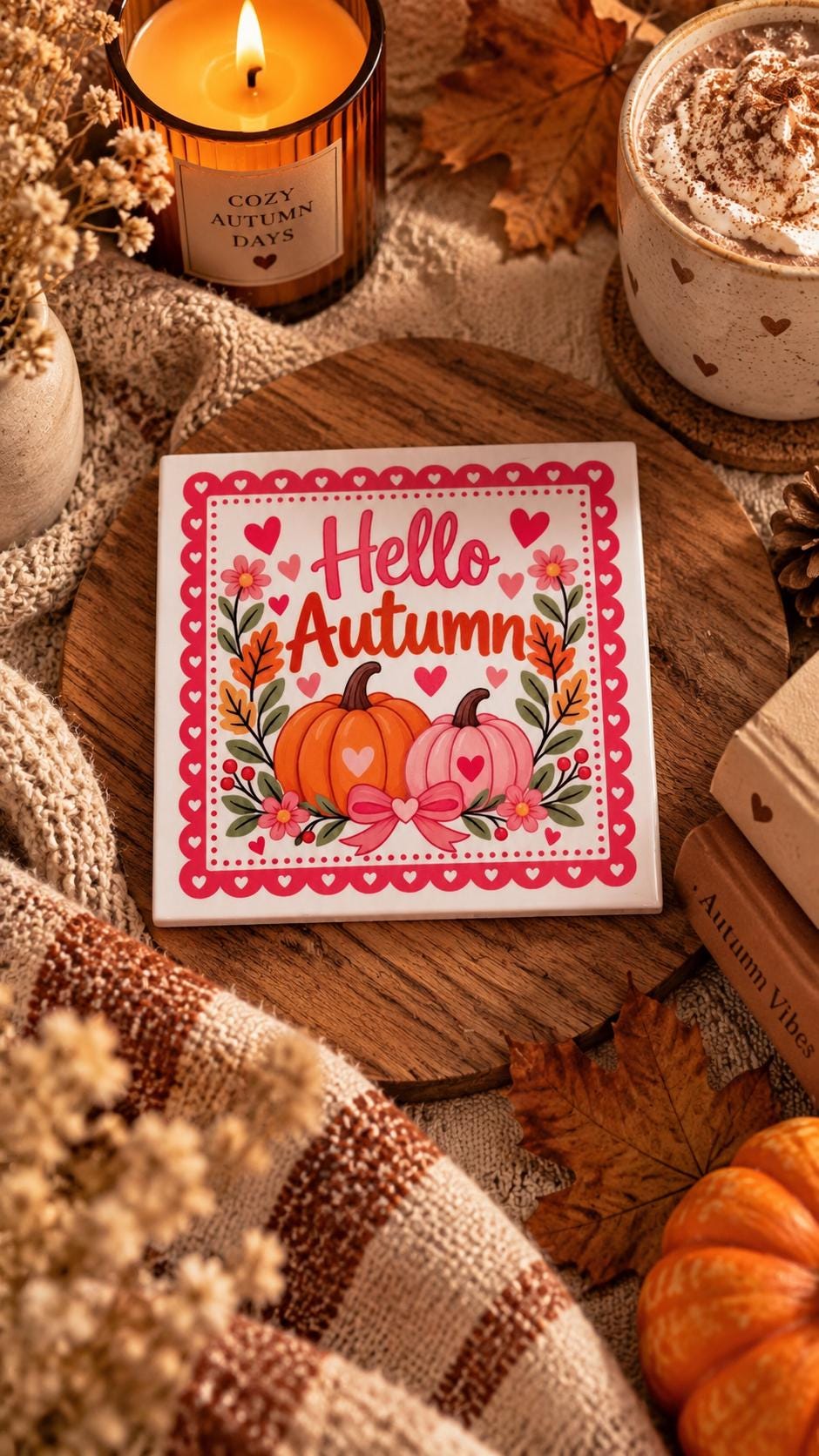 Hello Autumn tegel