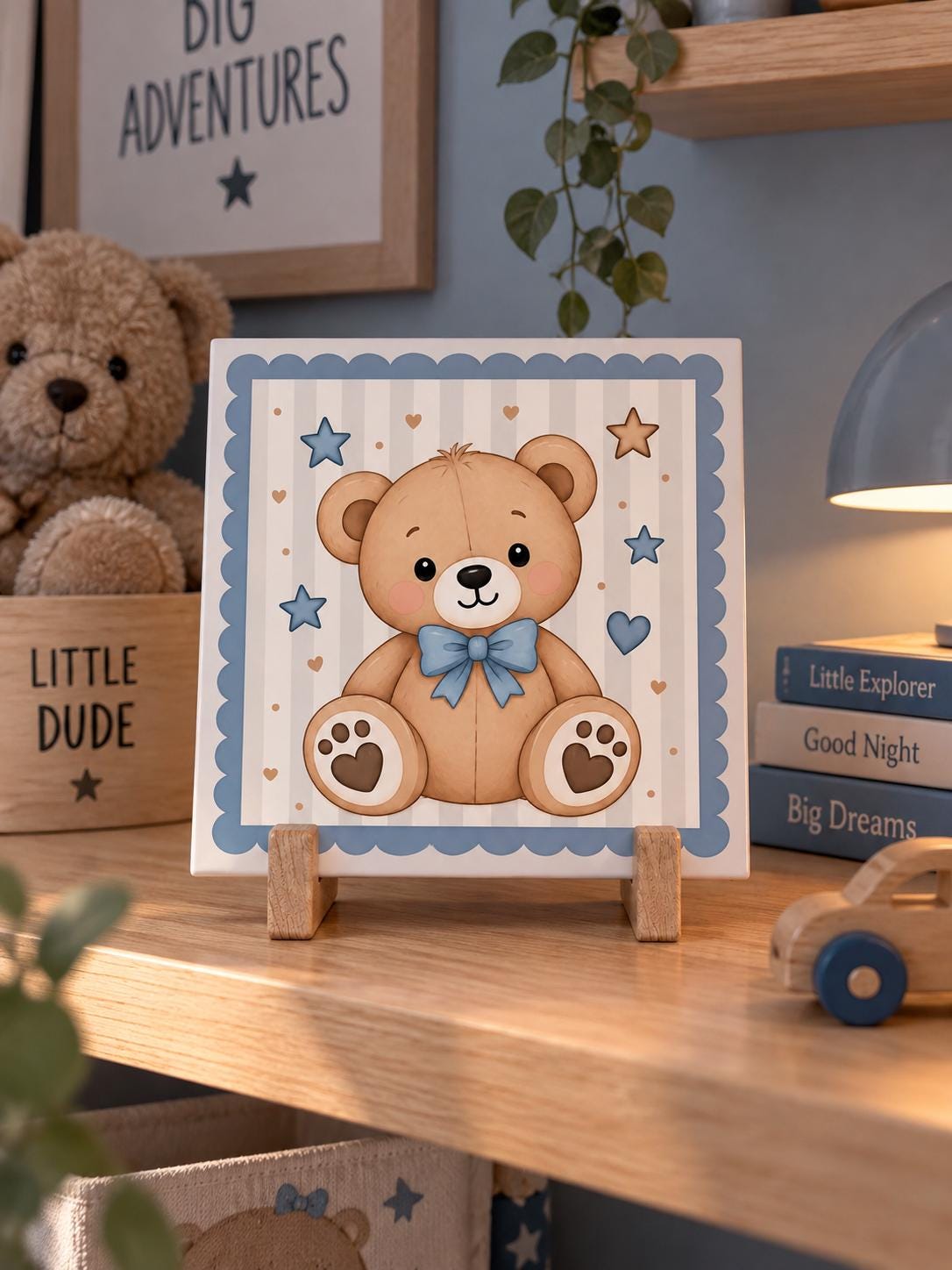 Teddybeer tegel
