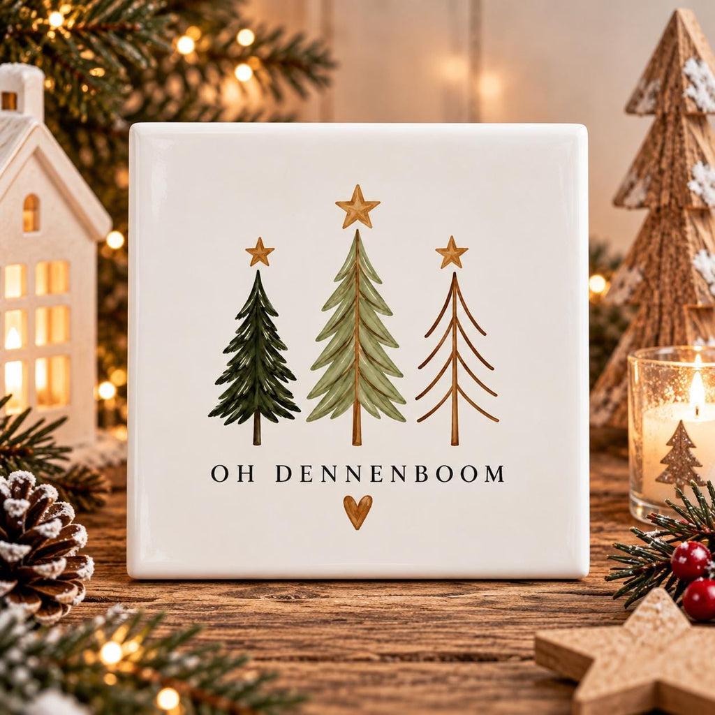 Oh Dennenboom tegel